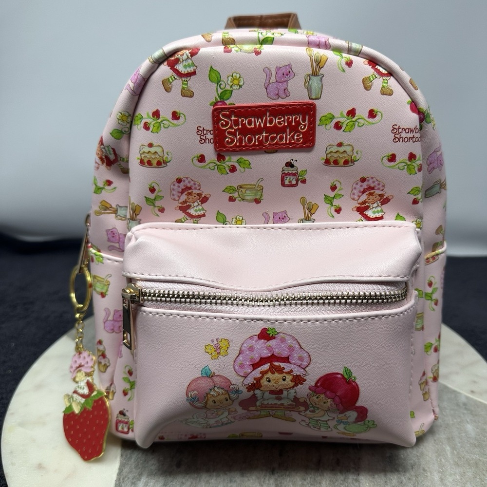 Strawberry Shortcake Mini 11" Backpack Purse Travel Bag Licensed